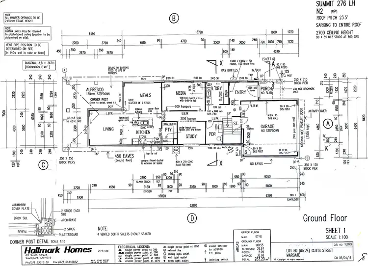 Floorplan of Homely house listing, 24 Cutts Street, Margate QLD 4019