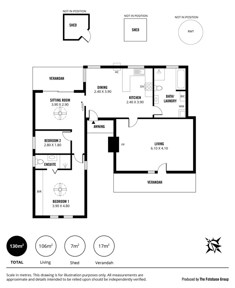 Floorplan of Homely house listing, 10 Montpelier Tce, Port Elliot SA 5212
