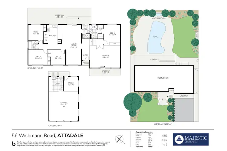 Floorplan of Homely house listing, 56 Wichmann Road, Attadale WA 6156