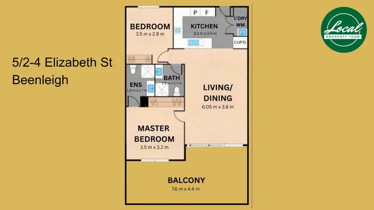 Floorplan of Homely house listing, 5/2-4 Elizabeth St, Beenleigh QLD 4207