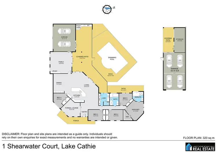 Floorplan of Homely house listing, 1 Shearwater Court, Lake Cathie NSW 2445