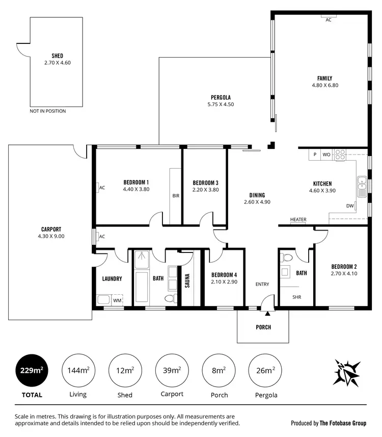 Floorplan of Homely house listing, 43 Auricht Rd, Hahndorf SA 5245