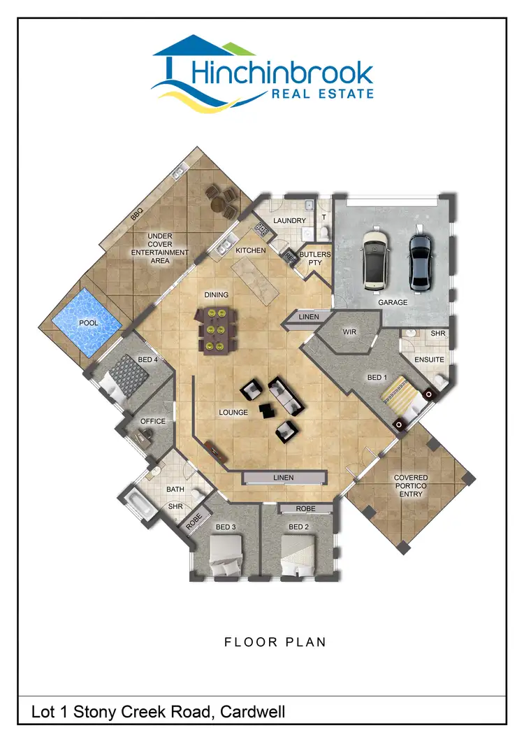 Floorplan of Homely house listing, Lot 1 Stony Creek Road, Cardwell QLD 4849