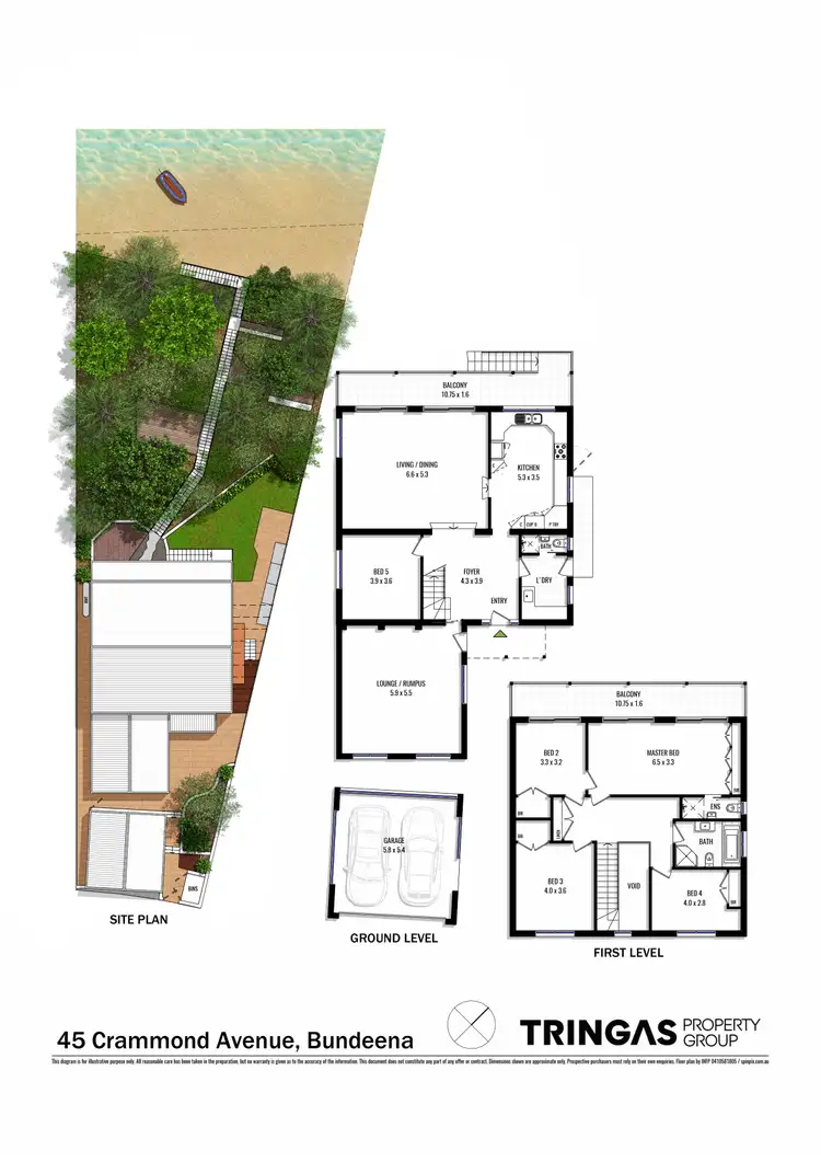 Floorplan of Homely house listing, 45 Crammond Ave, Bundeena NSW 2230