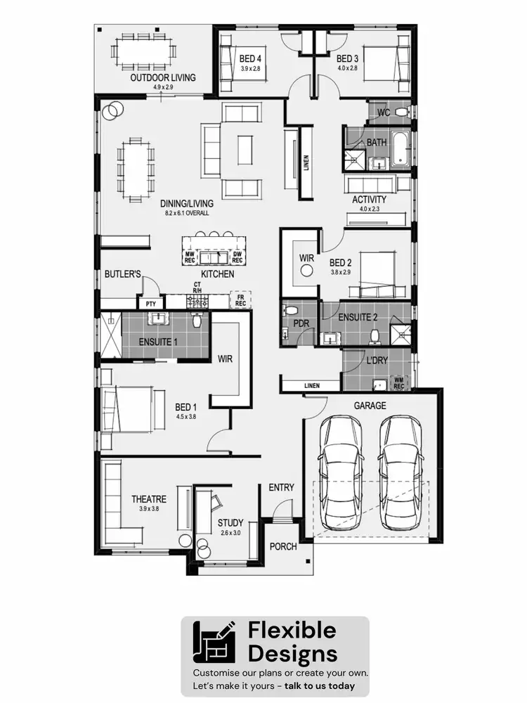Floorplan of Homely house listing, Lot 7 View Street - Sunset Views Estate, Broadford VIC 3658