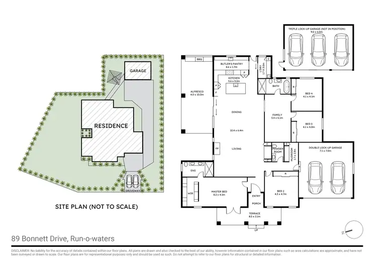 Floorplan of Homely house listing, 89 Bonnett Drive, Goulburn NSW 2580
