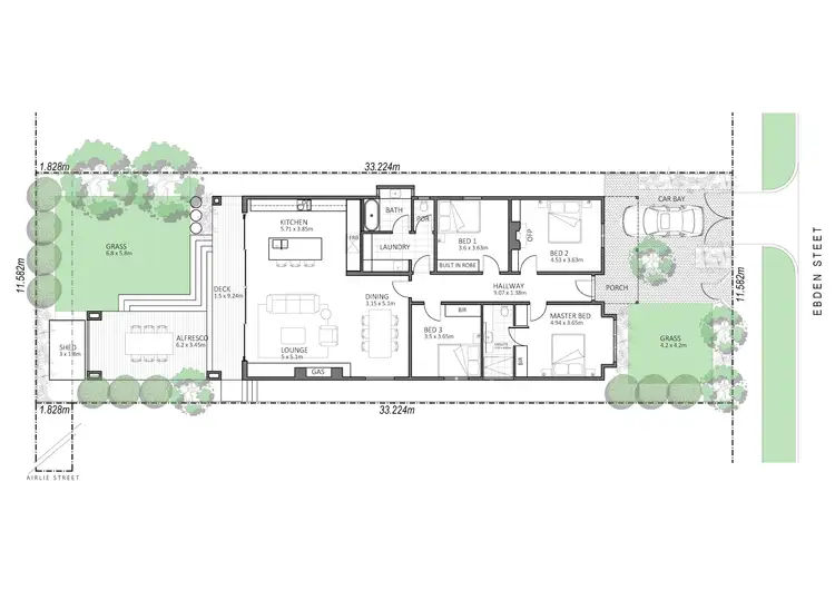 Floorplan of Homely house listing, 33 Ebden Street, Brighton VIC 3186