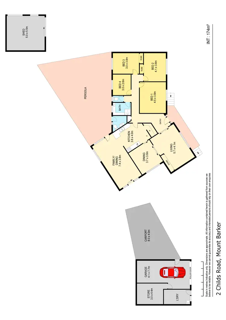 Floorplan of Homely house listing, 2 Childs Rd, Mount Barker SA 5251