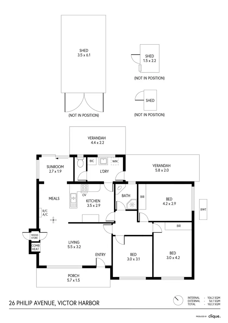 Floorplan of Homely house listing, 26 Philip Ave, Victor Harbor SA 5211