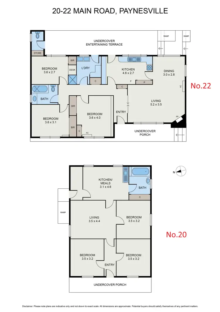 Floorplan of Homely house listing, 20 Main Rd, Paynesville VIC 3880