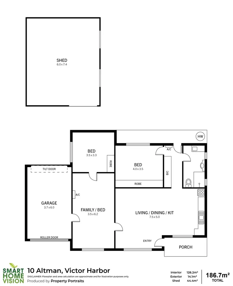 Floorplan of Homely house listing, 10 Altman Avenue, Victor Harbor SA 5211