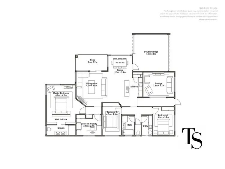 Floorplan of Homely house listing, 44 Victoria St, Youngtown TAS 7249