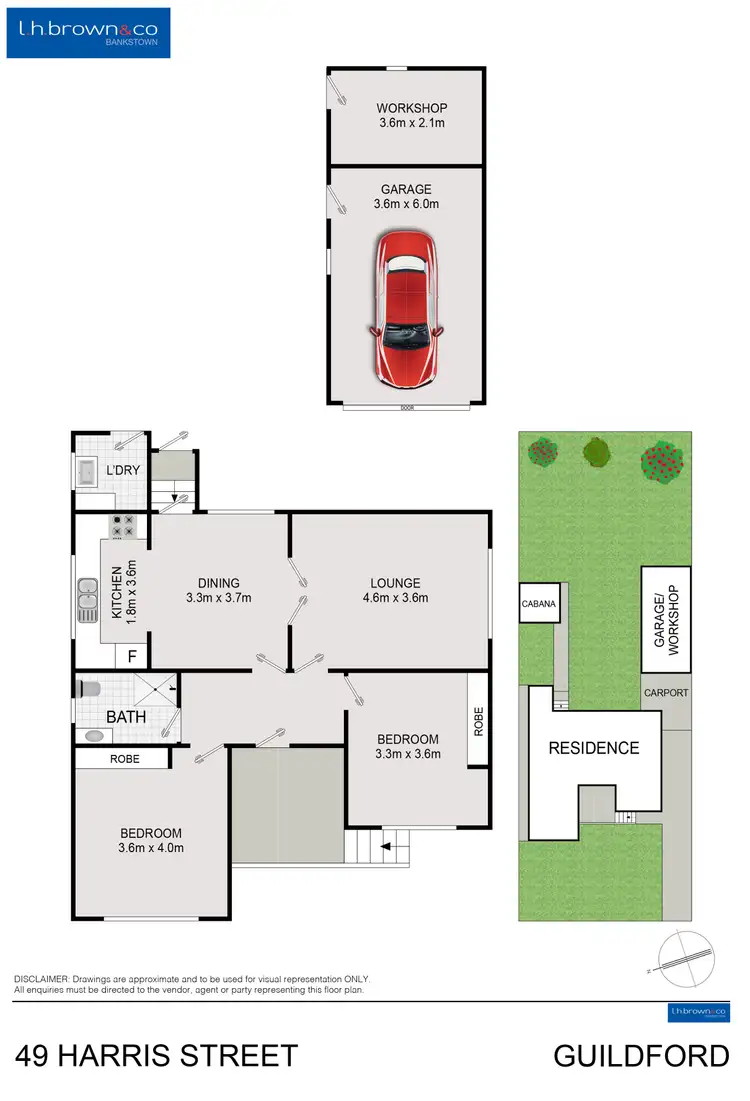 Floorplan of Homely house listing, 49 Harris Street, Guildford NSW 2161