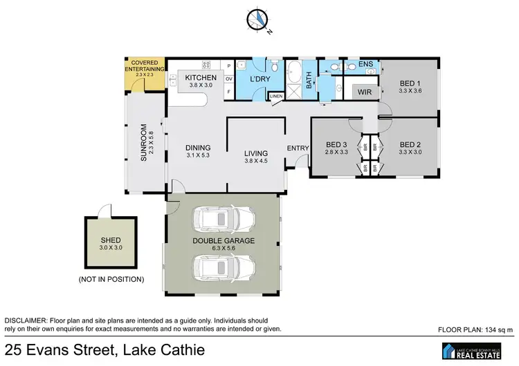 Floorplan of Homely house listing, 25 Evans Street, Lake Cathie NSW 2445