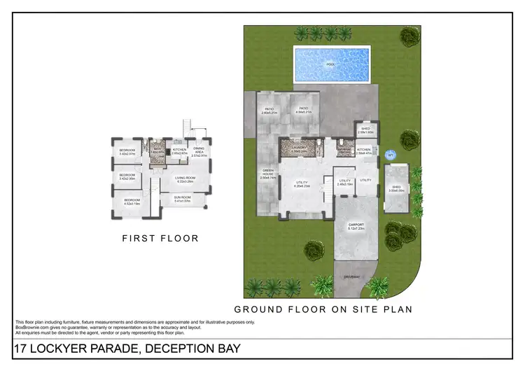 Floorplan of Homely house listing, 17 Lockyer Pde, Deception Bay QLD 4508