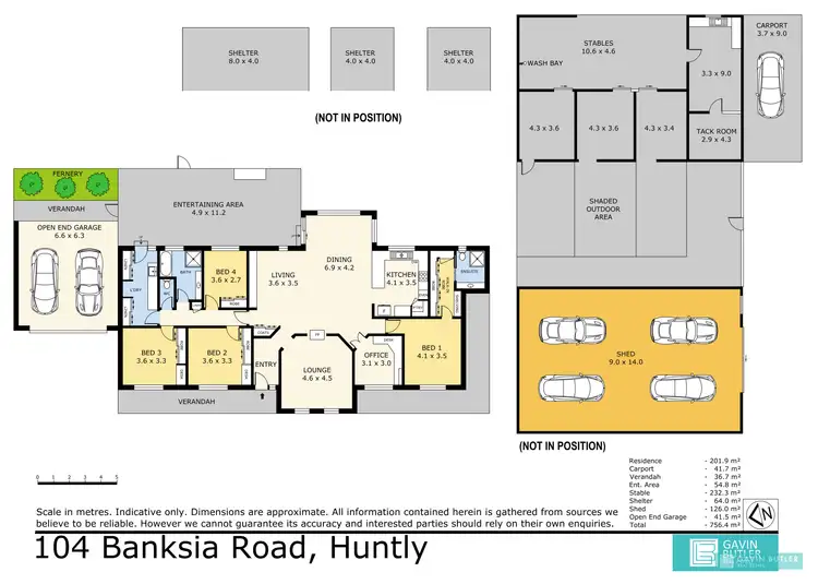 Floorplan of Homely house listing, 104 Banksia Rd, Huntly VIC 3551
