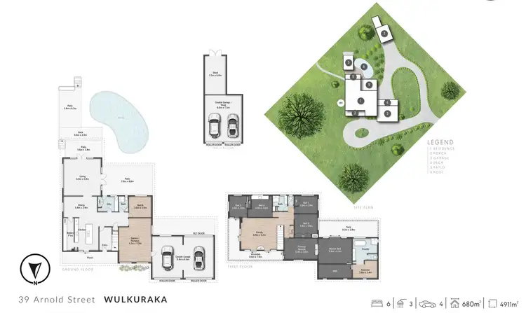 Floorplan of Homely house listing, 39 Arnold Street, Wulkuraka QLD 4305