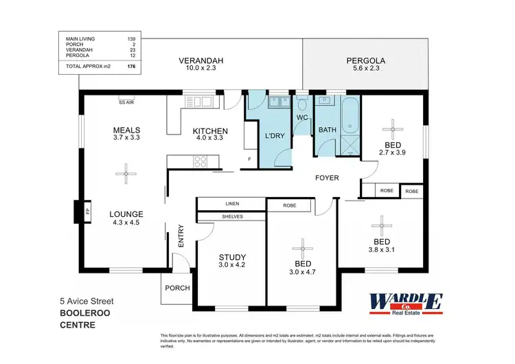Floorplan of Homely house listing, 5 Avice St, Booleroo Centre SA 5482