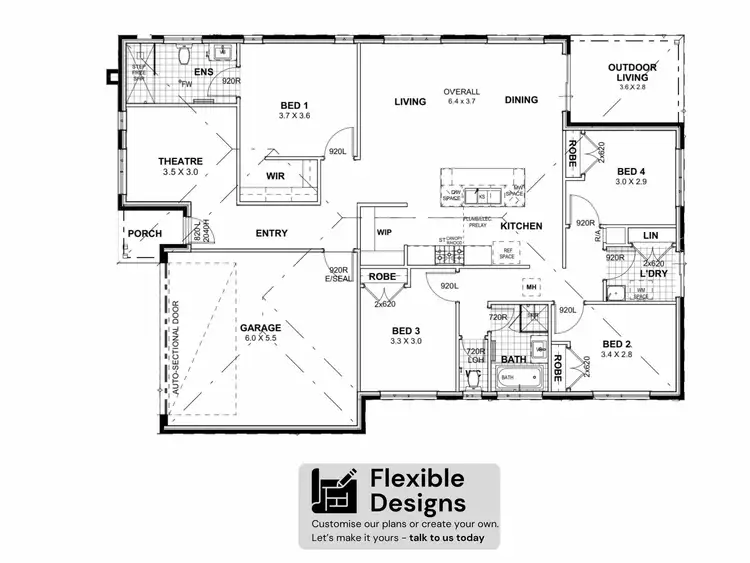 Floorplan of Homely house listing, Lot 186 Sieberi Circuit, Cobblebank VIC 3338
