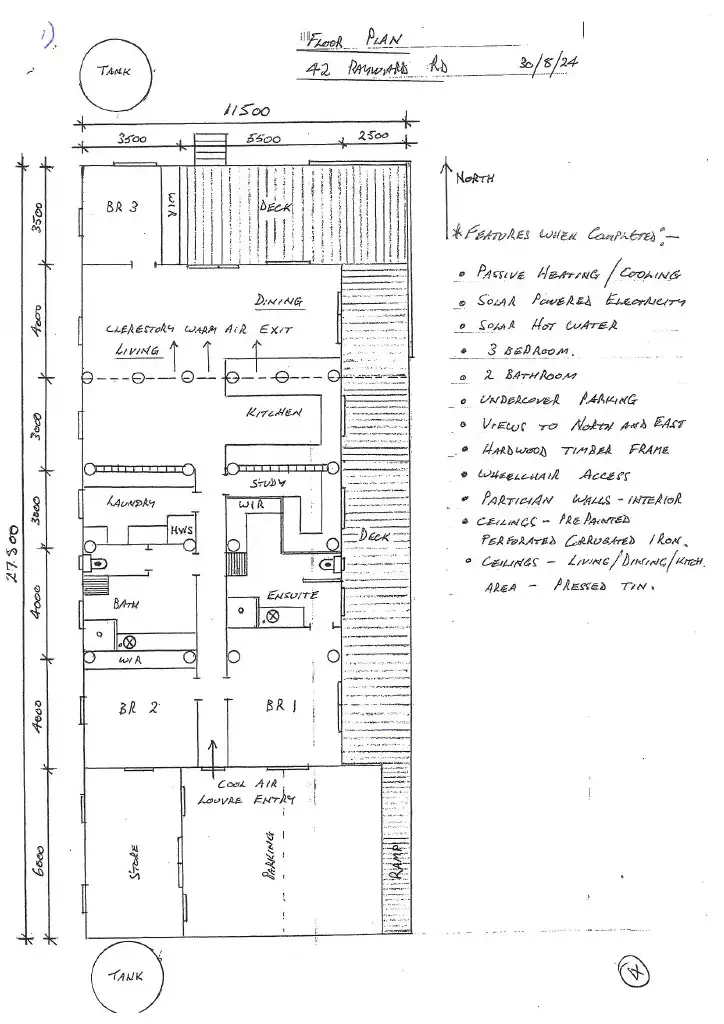 Floorplan of Homely rural property listing, 40 Rayward Road, Dunoon NSW 2480