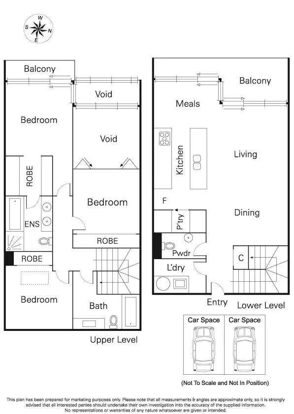 Floorplan of Homely apartment listing, 539 St Kilda Rd, Melbourne VIC 3004