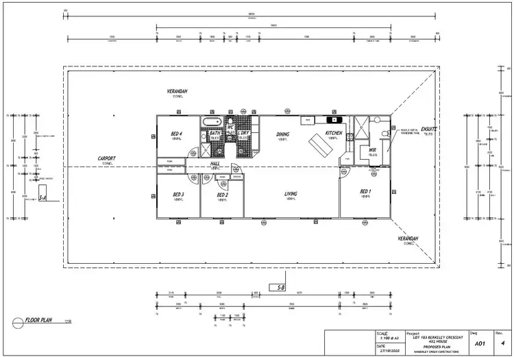 Floorplan of Homely rural property listing, 183 Berkeley Crescent, Kununurra WA 6743