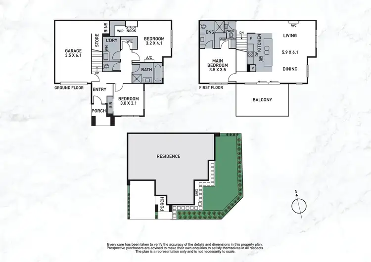 Floorplan of Homely house listing, 26 Caesar Street, Officer VIC 3809