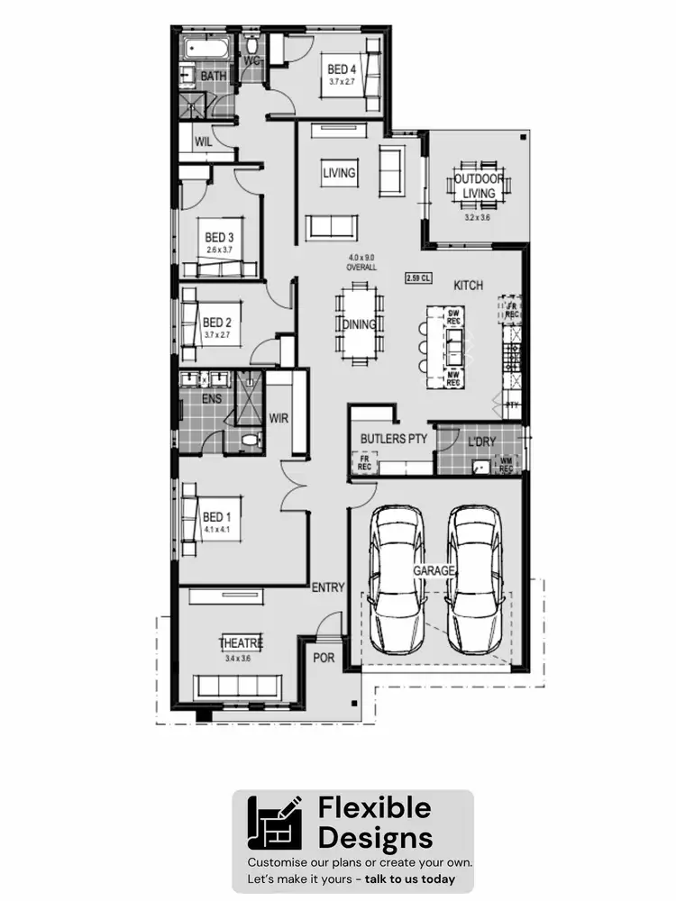 Floorplan of Homely house listing, Lot 27 Railview Street - Sunset Views, Broadford VIC 3658