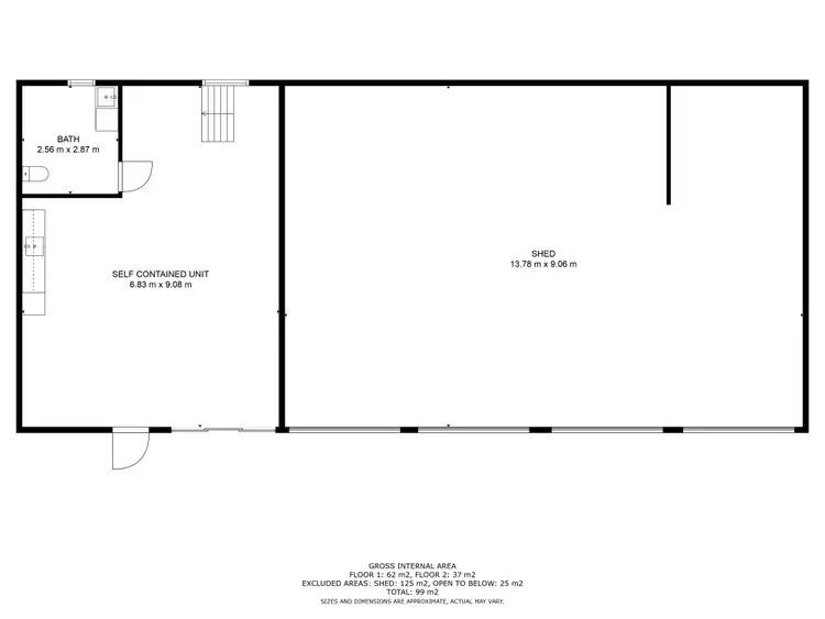 Floorplan of Homely rural property listing, 617 Police Paddocks Rd, Carlyle VIC 3685