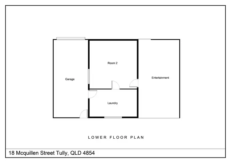 Floorplan of Homely house listing, 18 Mcquillen St, Tully QLD 4854