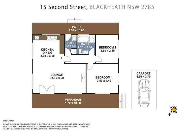Floorplan of Homely house listing, 15 Second St, Blackheath NSW 2785