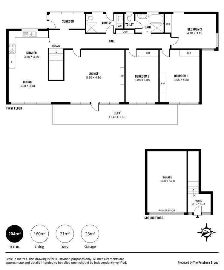 Floorplan of Homely house listing, 13 High St, Victor Harbor SA 5211