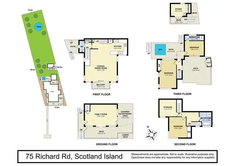 Floorplan of Homely house listing, 75 Richard Rd, Scotland Island NSW 2105