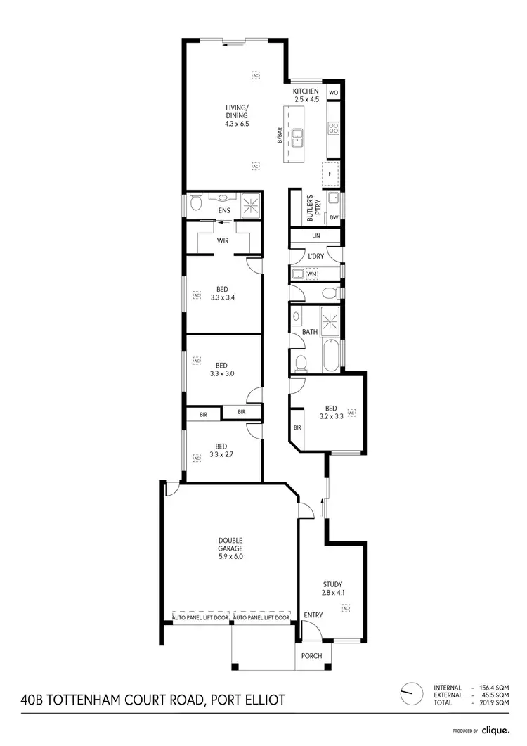 Floorplan of Homely house listing, 40B Tottenham Court Rd, Port Elliot SA 5212