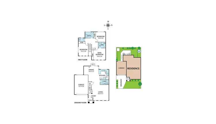 Floorplan of Homely house listing, 62 Mahoneys Rd, Forest Hill VIC 3131