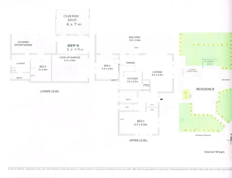 Floorplan of Homely house listing, 1 Arakoon Avenue, Port Macquarie NSW 2444