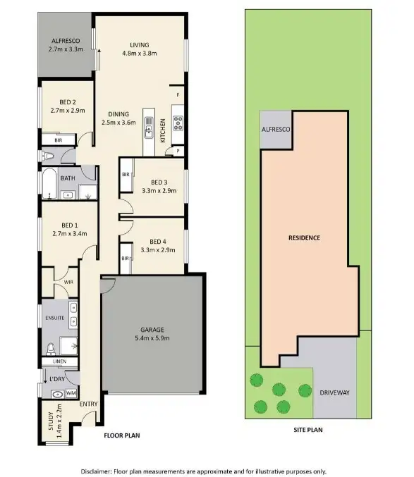 Floorplan of Homely house listing, 7 Bae St, Logan Reserve QLD 4133
