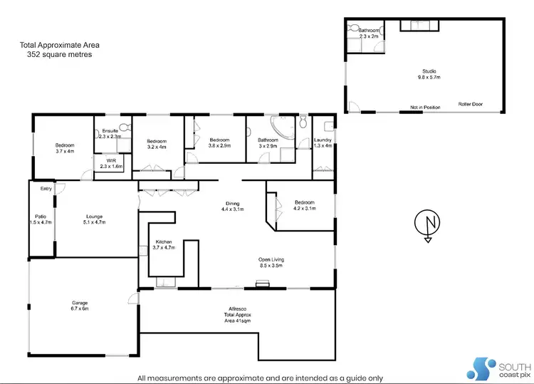 Floorplan of Homely house listing, 4 Sorrel Place, Catalina NSW 2536