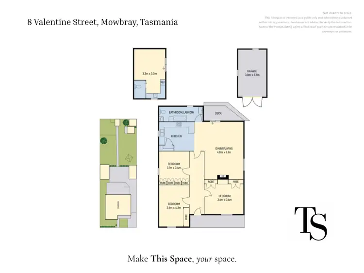 Floorplan of Homely house listing, 8 Valentine St, Mowbray TAS 7248