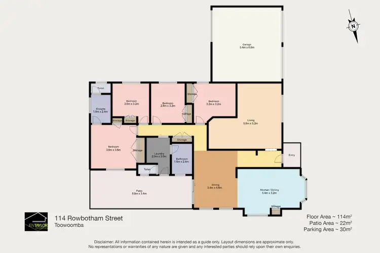 Floorplan of Homely house listing, 114 Rowbotham St, Rangeville QLD 4350