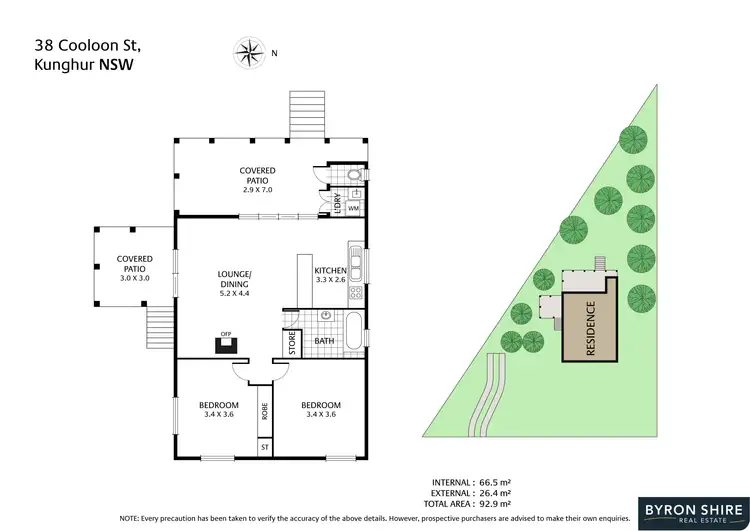 Floorplan of Homely house listing, 38 Cooloon Street, Kunghur NSW 2484