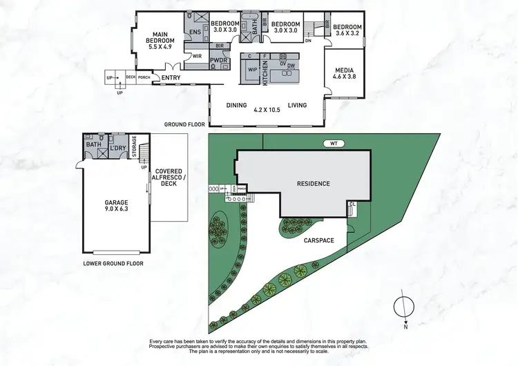 Floorplan of Homely house listing, 29 Bunyip Drive, Drouin VIC 3818