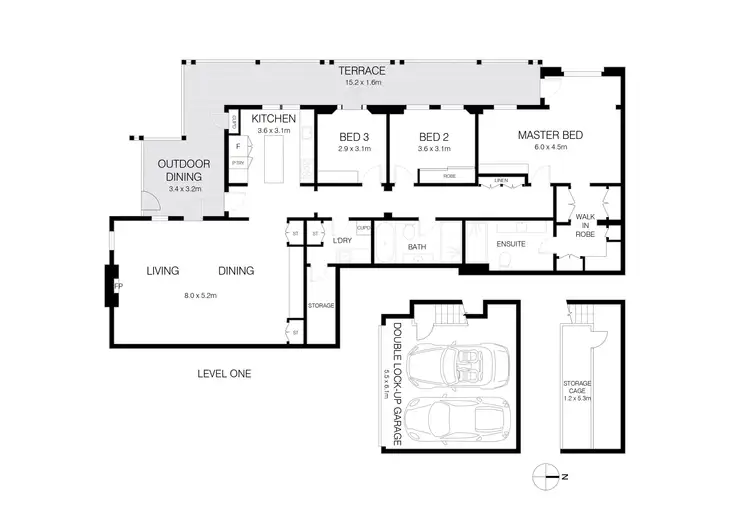 Floorplan of Homely apartment listing, 1/1 Avenue Road, Mosman NSW 2088