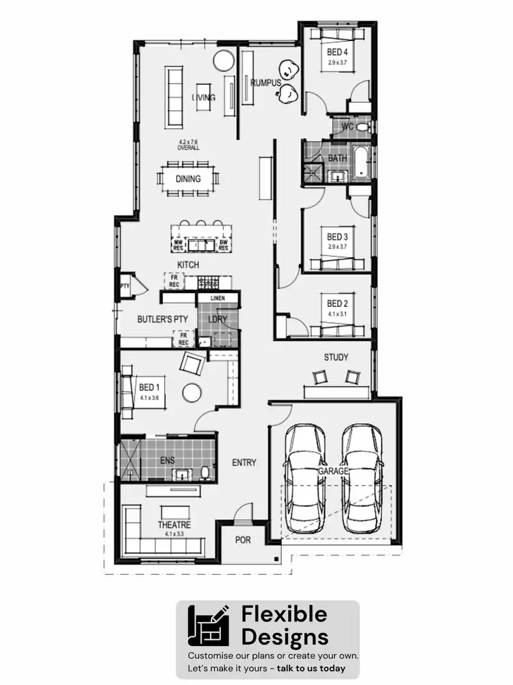 Floorplan of Homely house listing, 8a Brucewater Court, Broadford VIC 3658