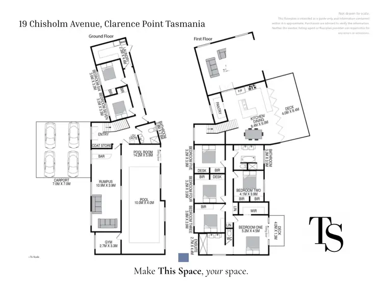 Floorplan of Homely rural property listing, 19 Chisholm Ave, Clarence Point TAS 7270