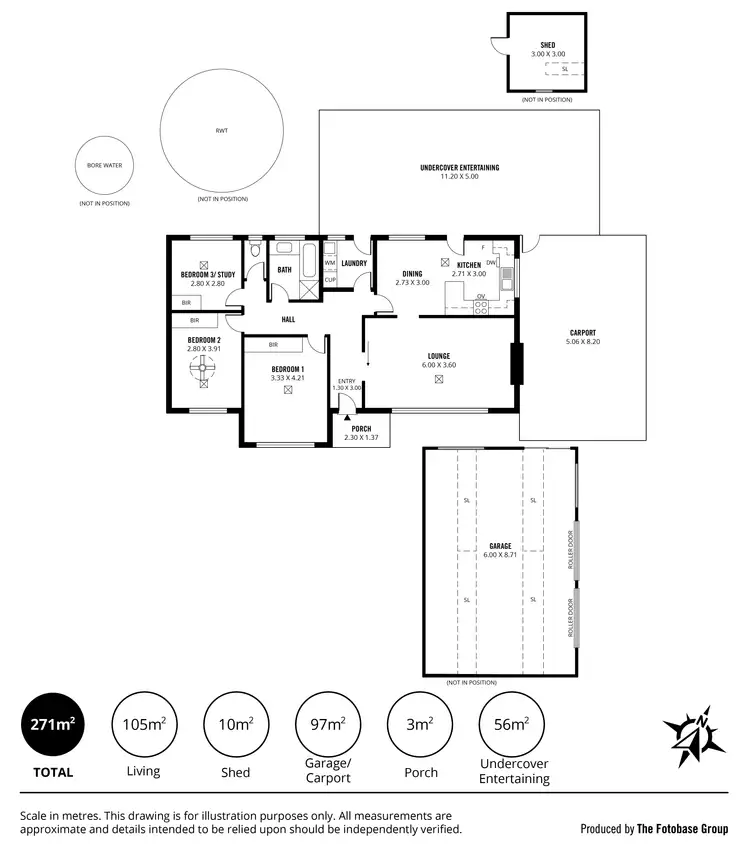 Floorplan of Homely house listing, 23 Monomeith Rd, Ashton SA 5137