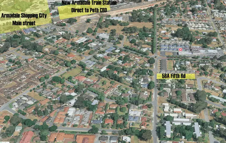Floorplan of Homely house listing, 58A Fifth Rd, Armadale WA 6112