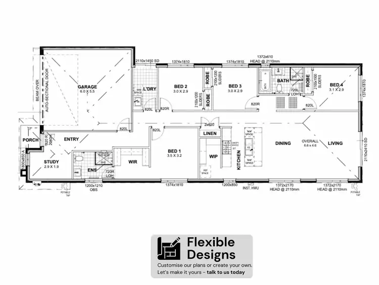 Floorplan of Homely house listing, Lot 5059 Waterway Boulevard - Exford Waters Estate, Weir Views VIC 3338