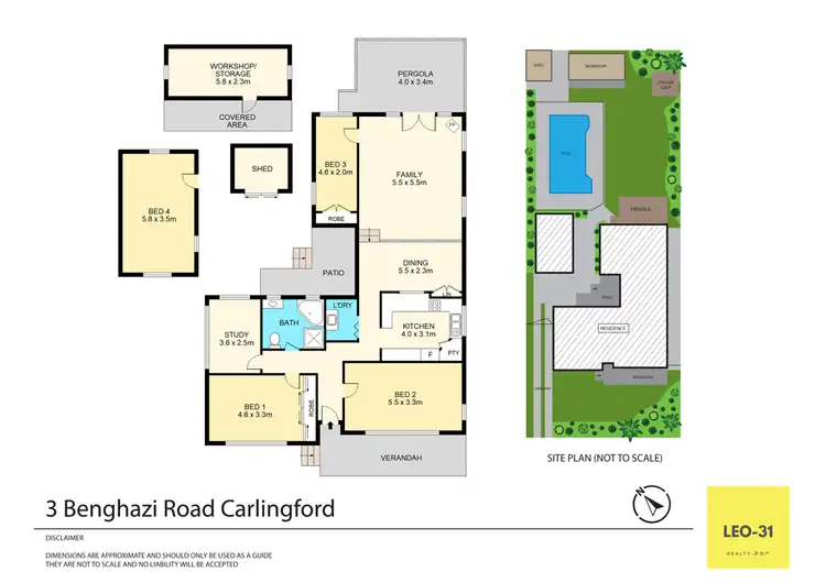 Floorplan of Homely house listing, 3 Benghazi Rd, Carlingford NSW 2118