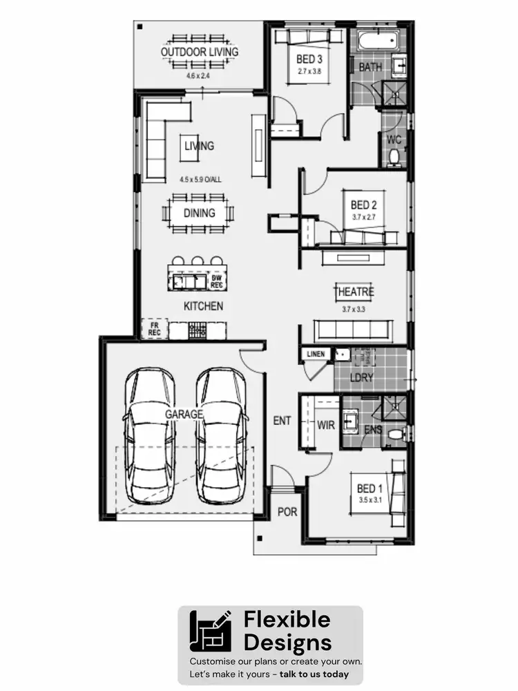 Floorplan of Homely house listing, Lot 13 Mayfield Crescent Mayfield Estate, Kilmore VIC 3764